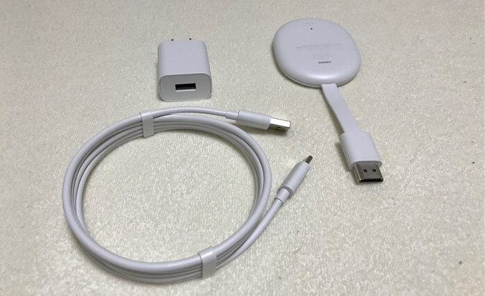 クロームキャストの設定手順1