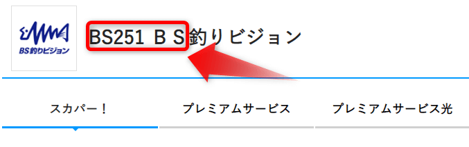 釣りビジョンはBS放送で視聴できる