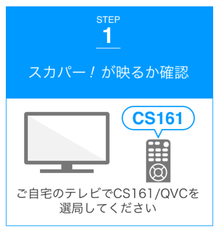 スカパーがテレビに映らない